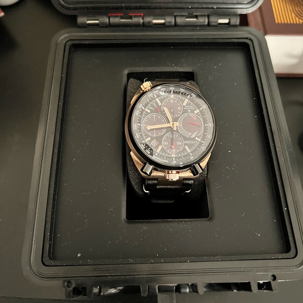 Citizen Eco-Drive Promaster Tsuno Chrono Racer Limited Edition #284 of 1973.